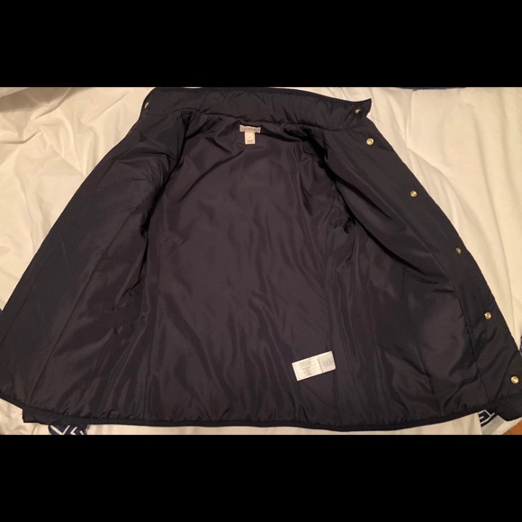 J. Crew XS Navy Quilted Jacket - Picture 3 of 5